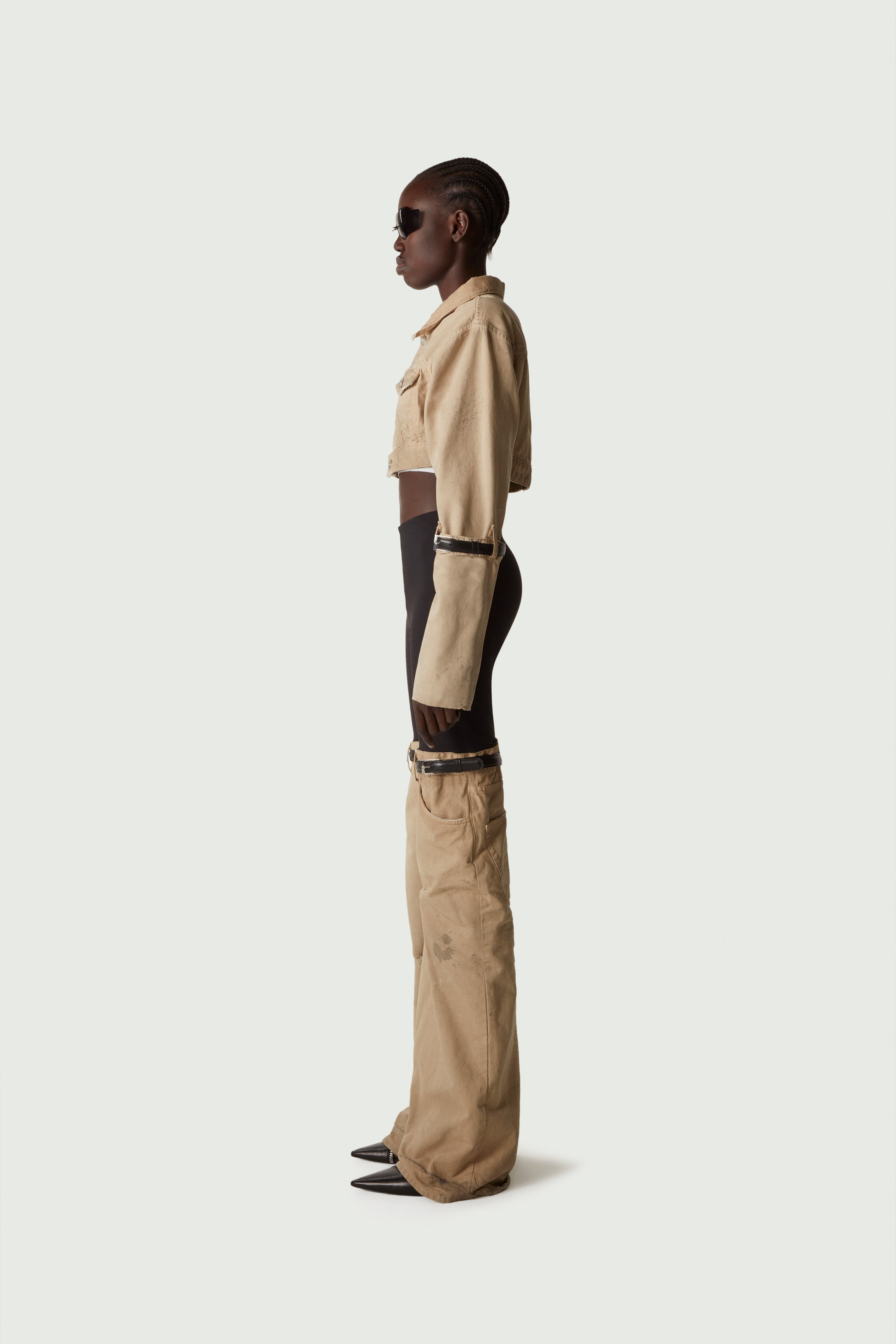 Hybrid Denim Trousers - 3