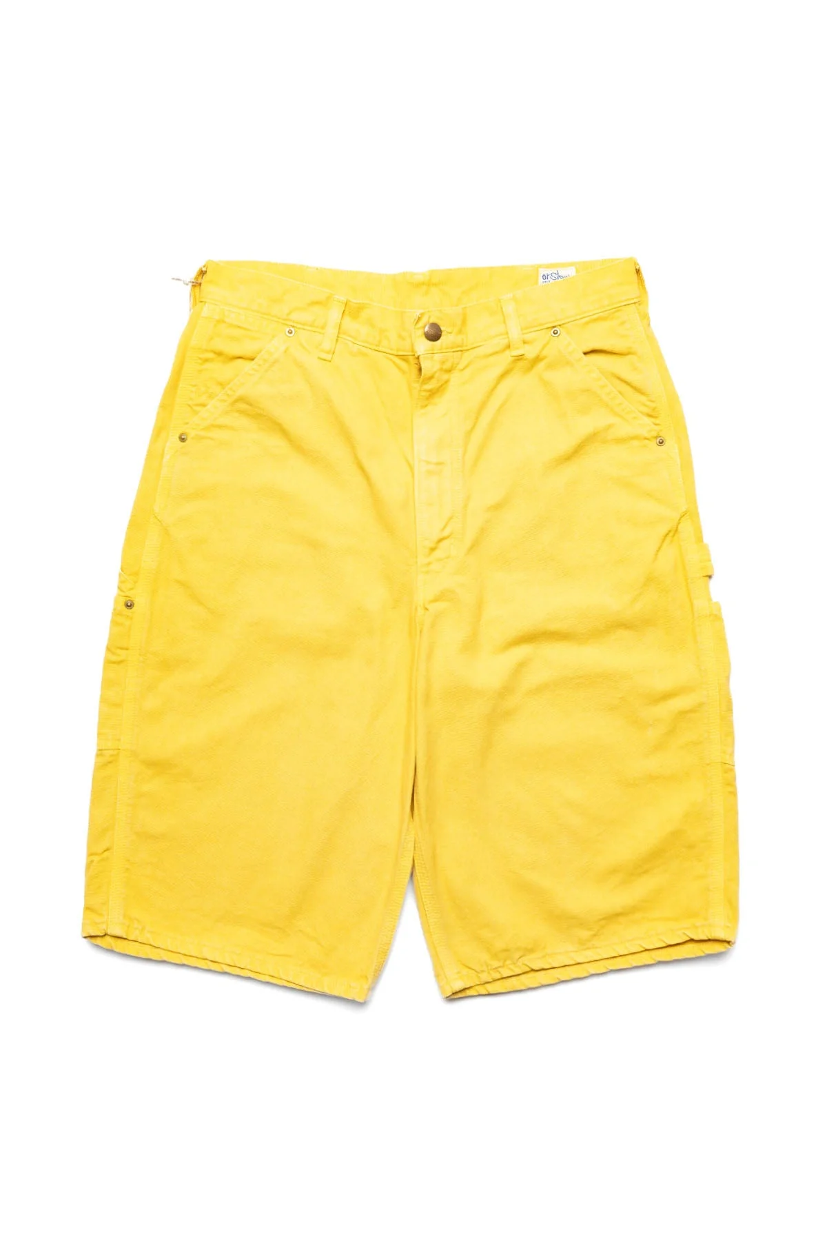 Dad's Fit Oxford Painter Shorts - Yellow Stone (Blue in Green Exclusive) - 1