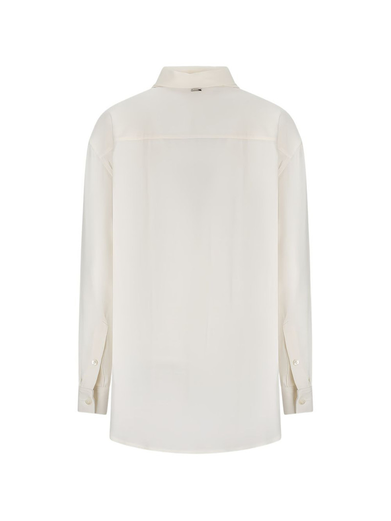 Herno bow-detail shirt outlook