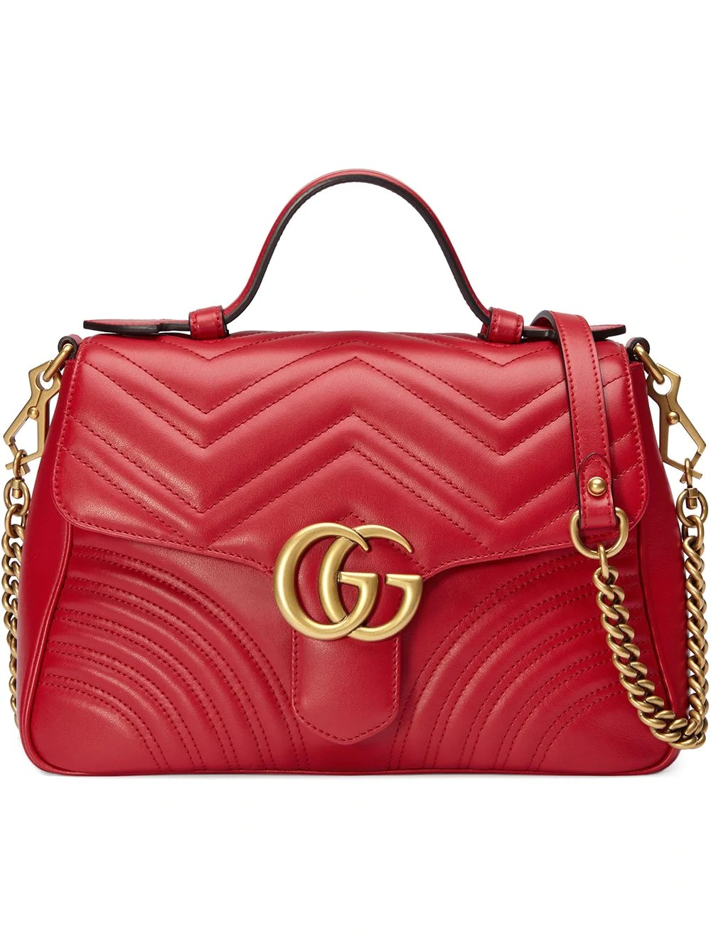 GG Marmont small top handle bag - 1