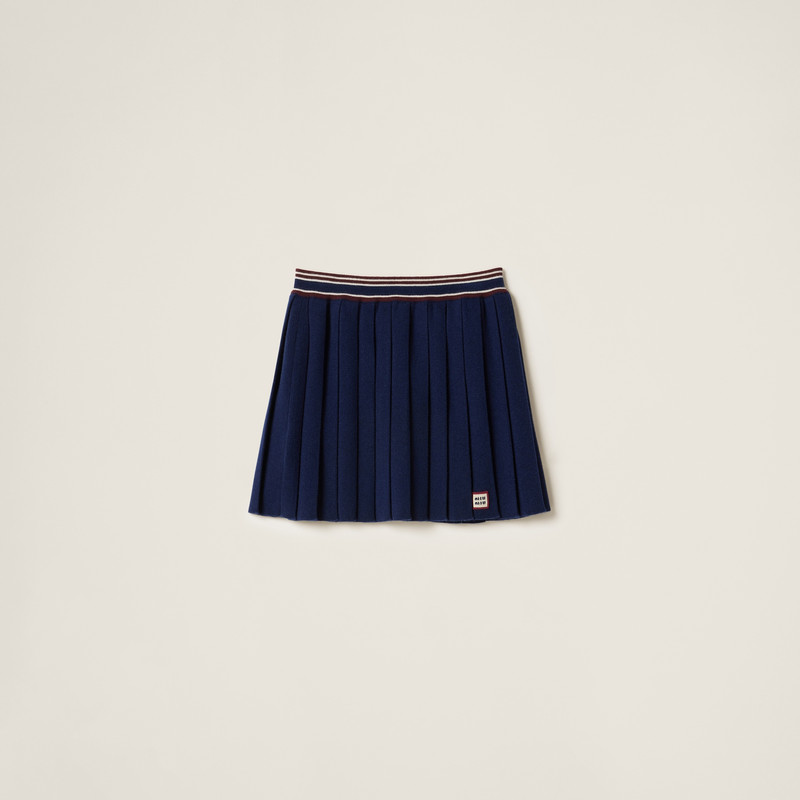 Wool and cashmere skirt 1