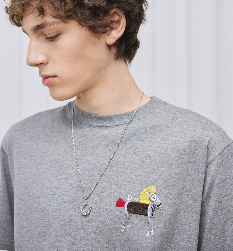 Dior Dior Horseshoe Pendant Necklace outlook