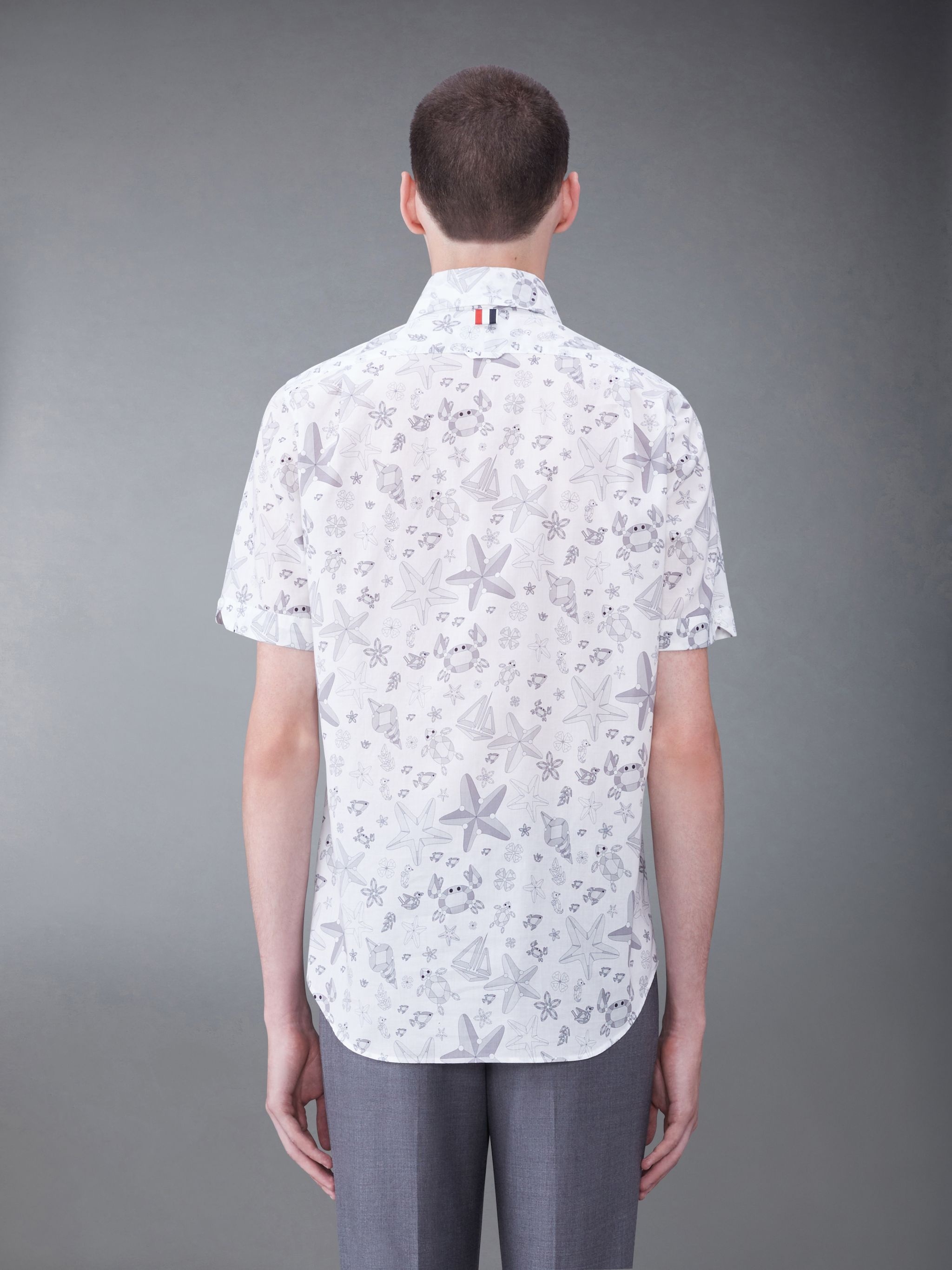 printed cotton shirt - 3