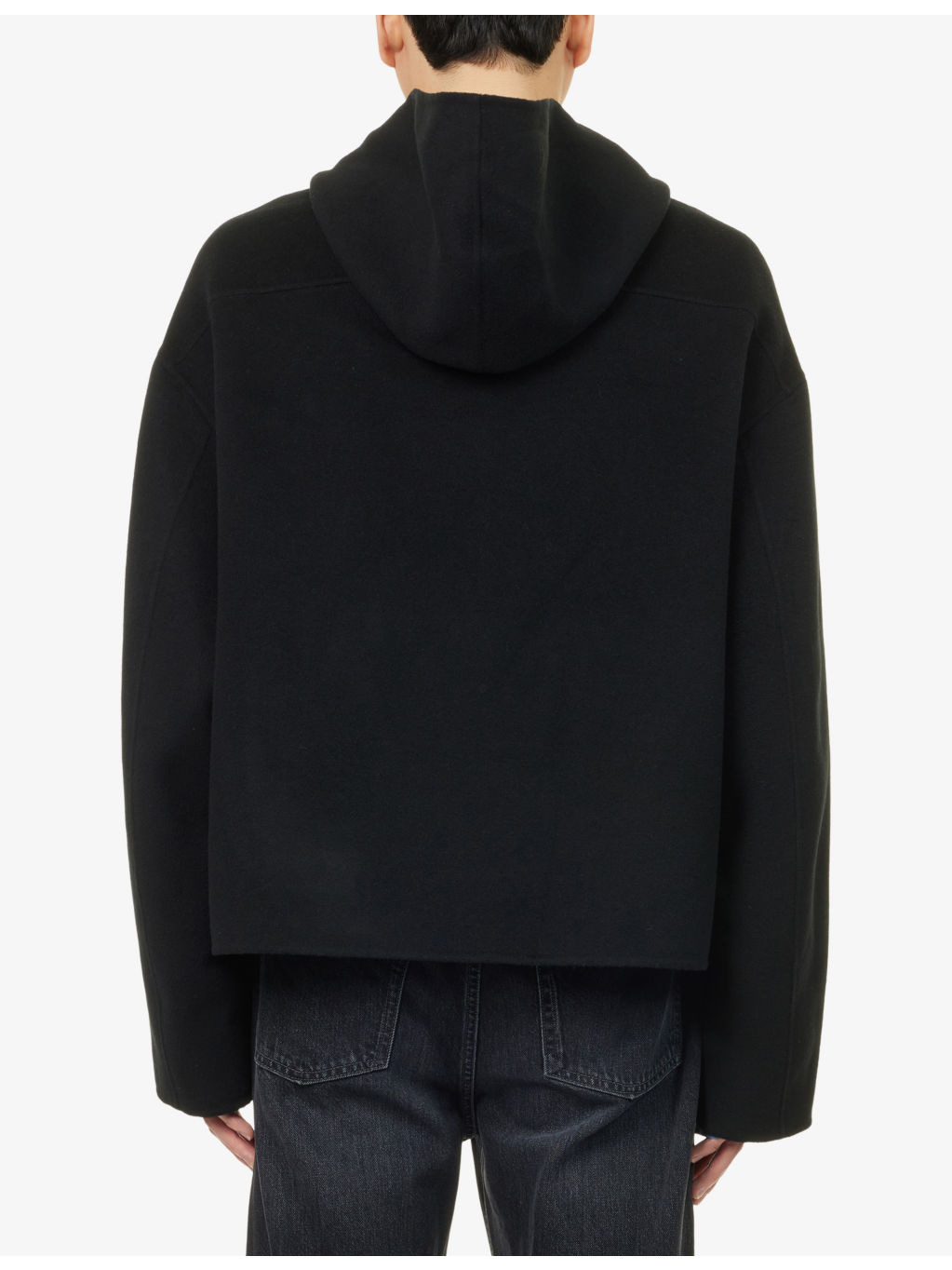 Hooded Relaxed-Fit Wool And Cashmere Jacket - 4