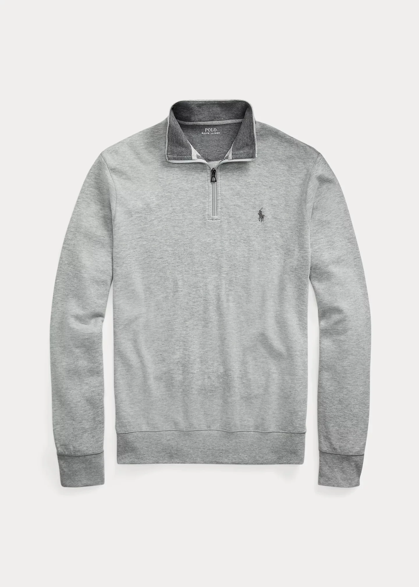 Luxury Jersey Quarter-Zip Pullover - 1