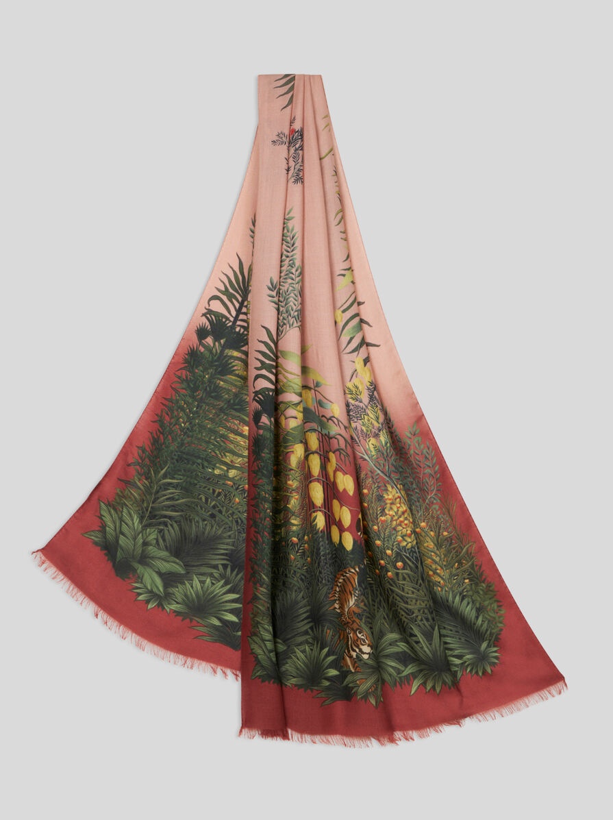 SCARF WITH PRINT - 1