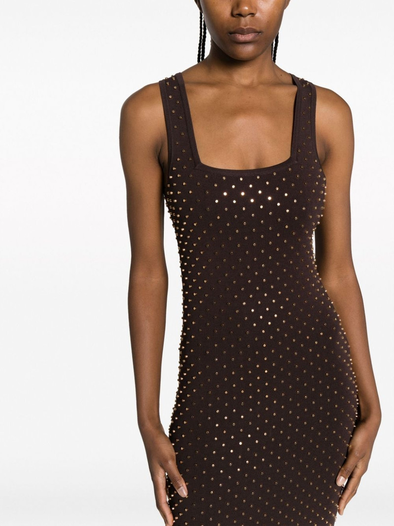 stud-embellished sleeveless minidress 5