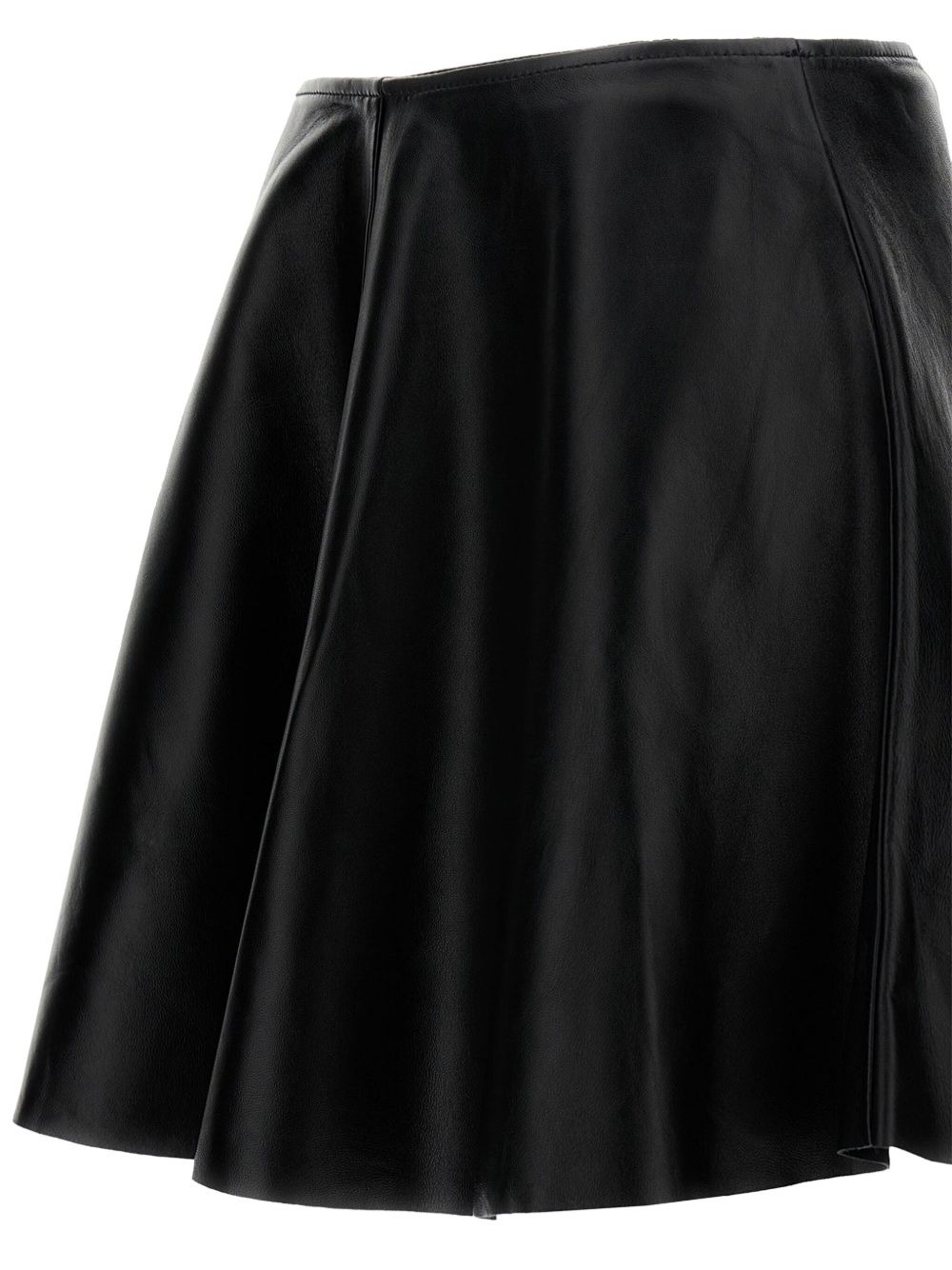 leather pleated skirt - 3