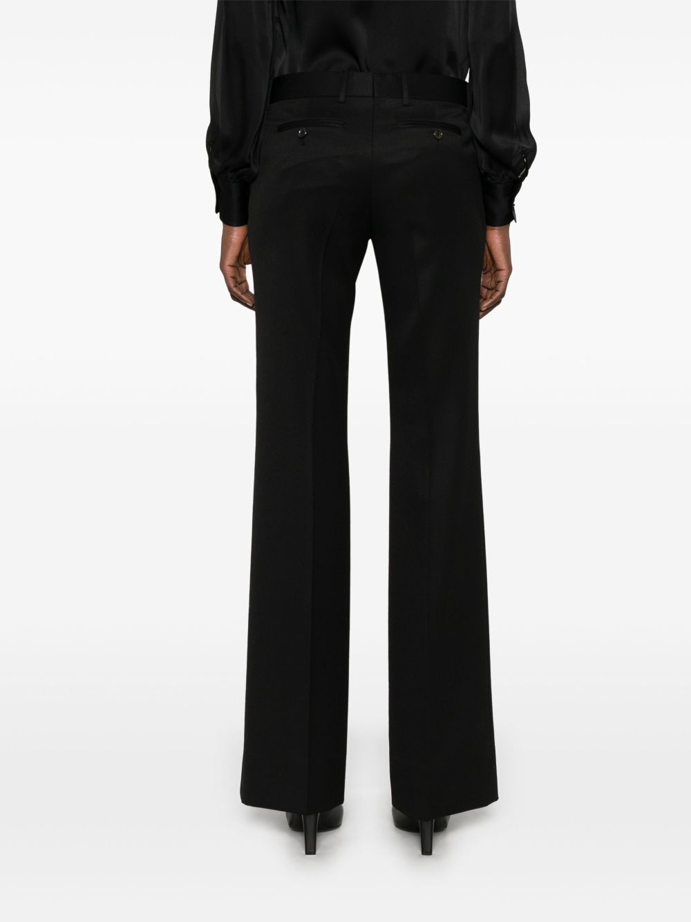 wool tailored trousers - 4