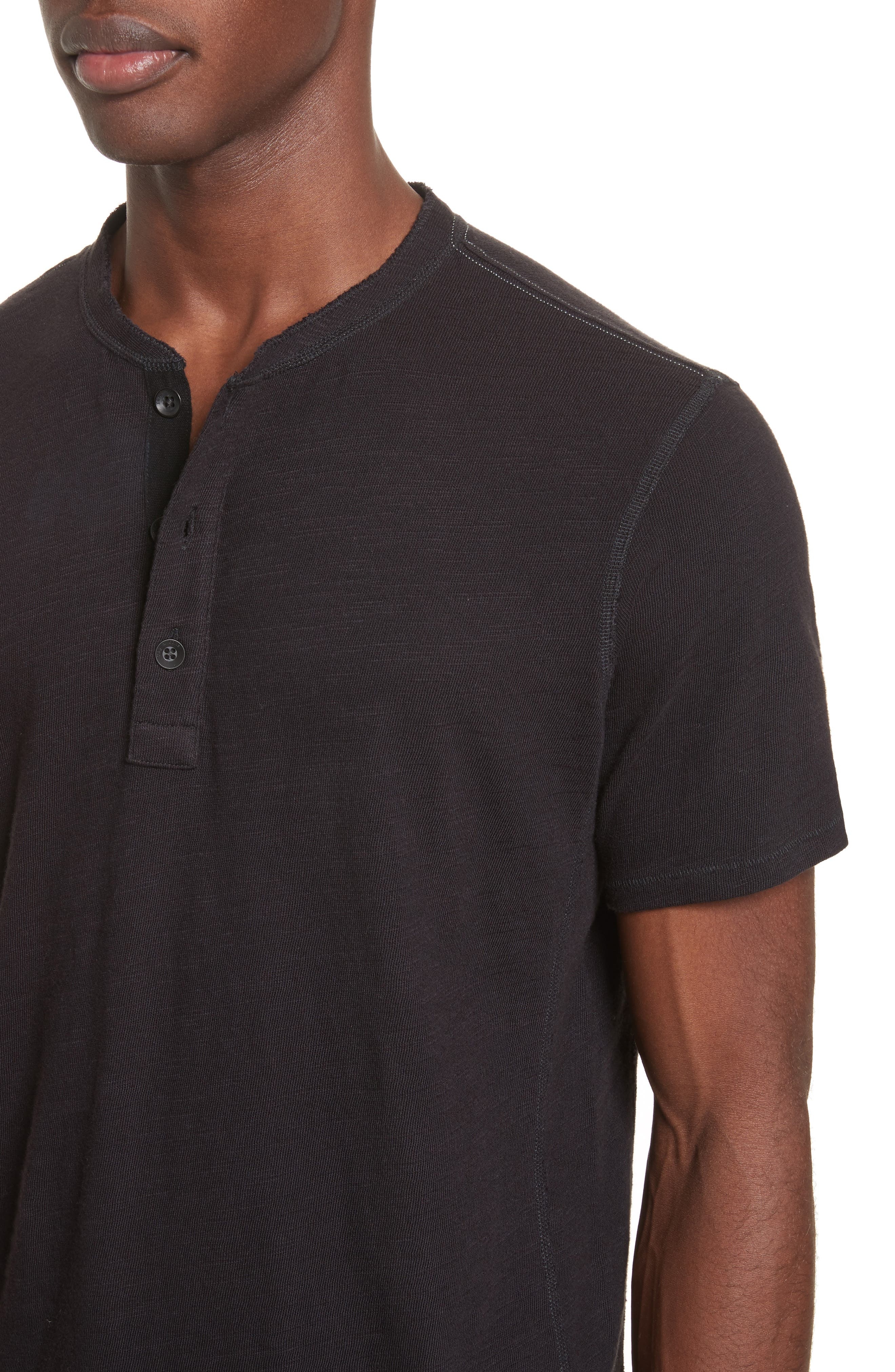 Classic Short Sleeve Henley - 4