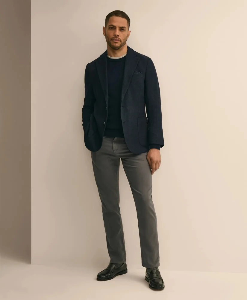 The Cloud Jacket in Wool-Cotton-Silk-Cashmere - 1