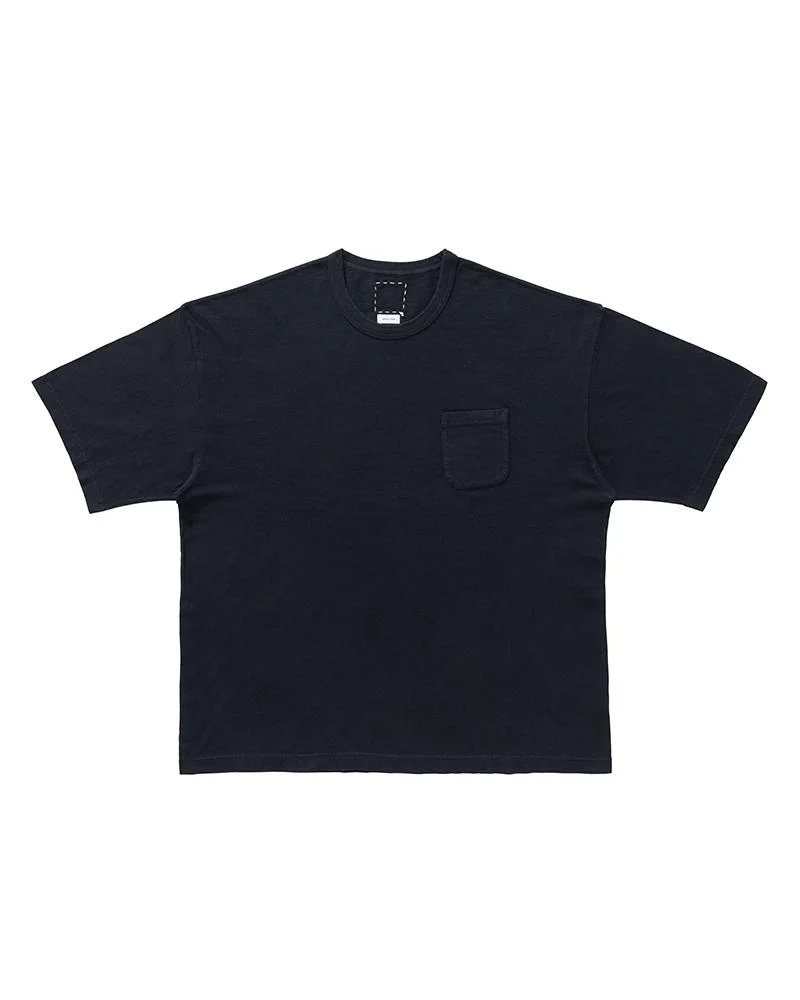MONDO TEE S/S DMGD BLACK - 1