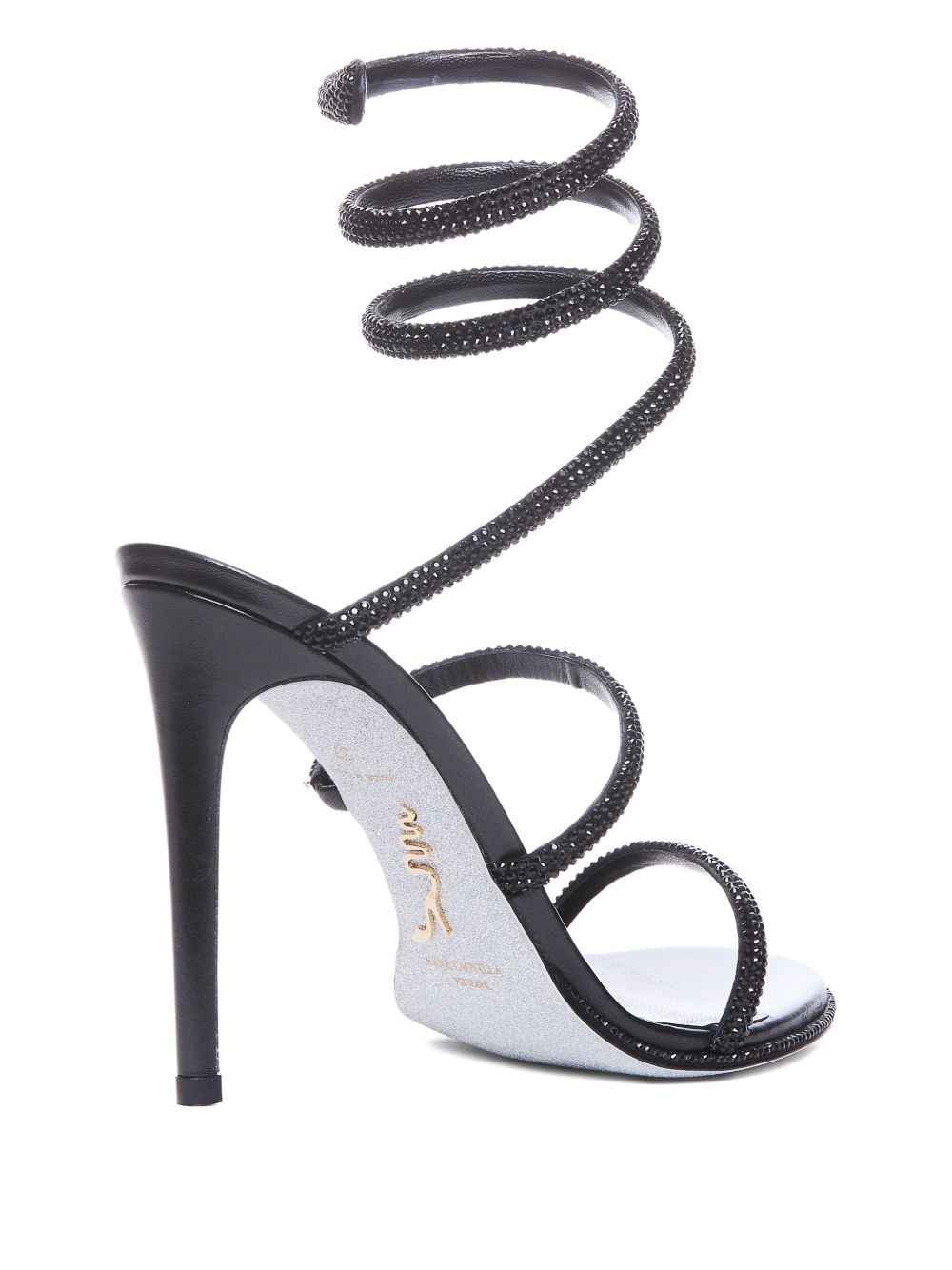 105mm leather sandals - 2