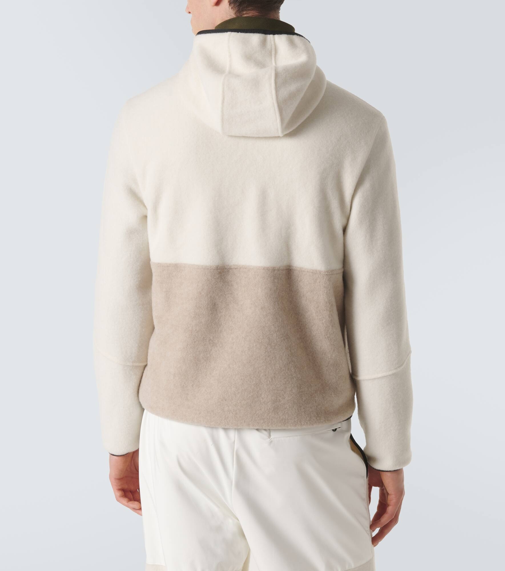 Cashmere fleece hoodie - 4
