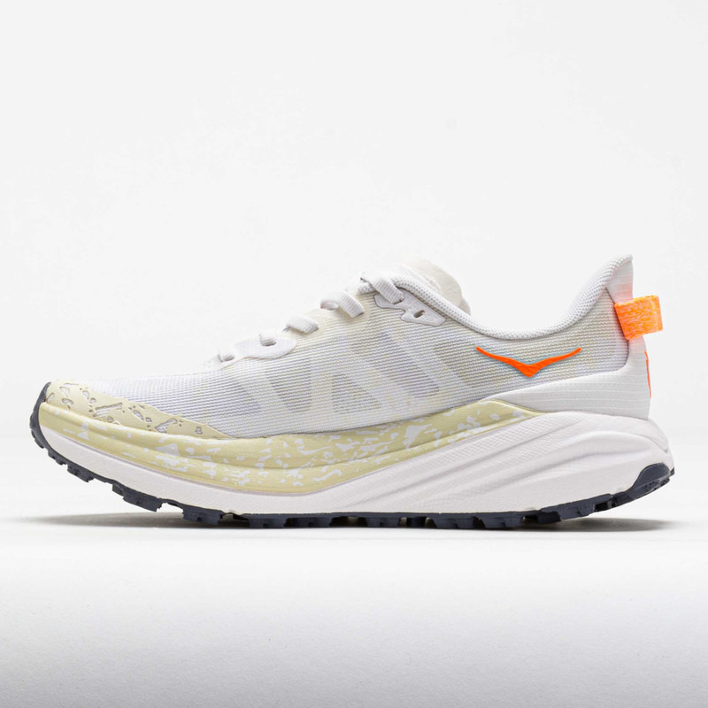 HOKA HOKA Speedgoat 6 Women's White/Neon Tangerine outlook