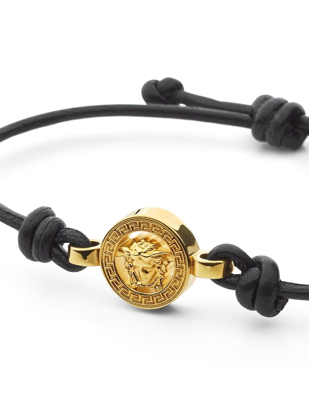 Medusa-charm cord bracelet - 3