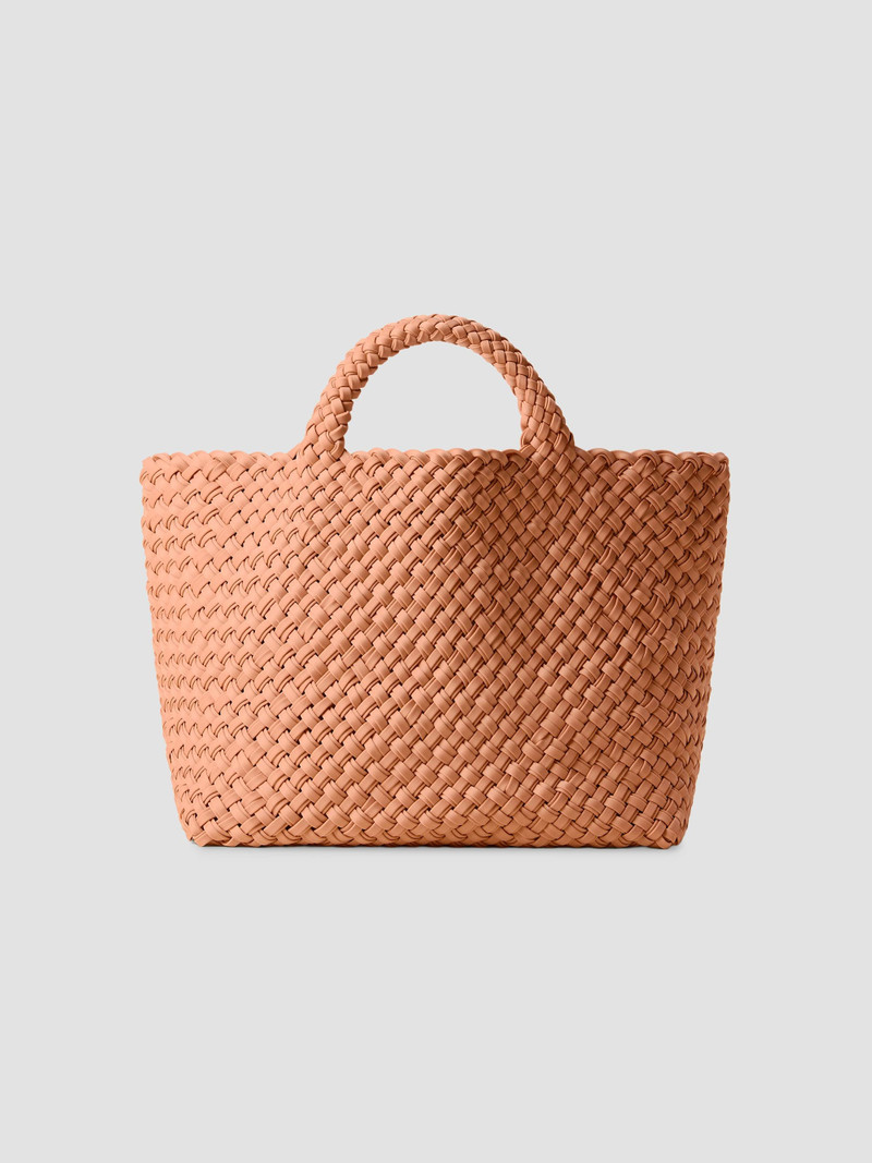 Women's St. Barths Medium Double Weave Tote Bag - Etna 1