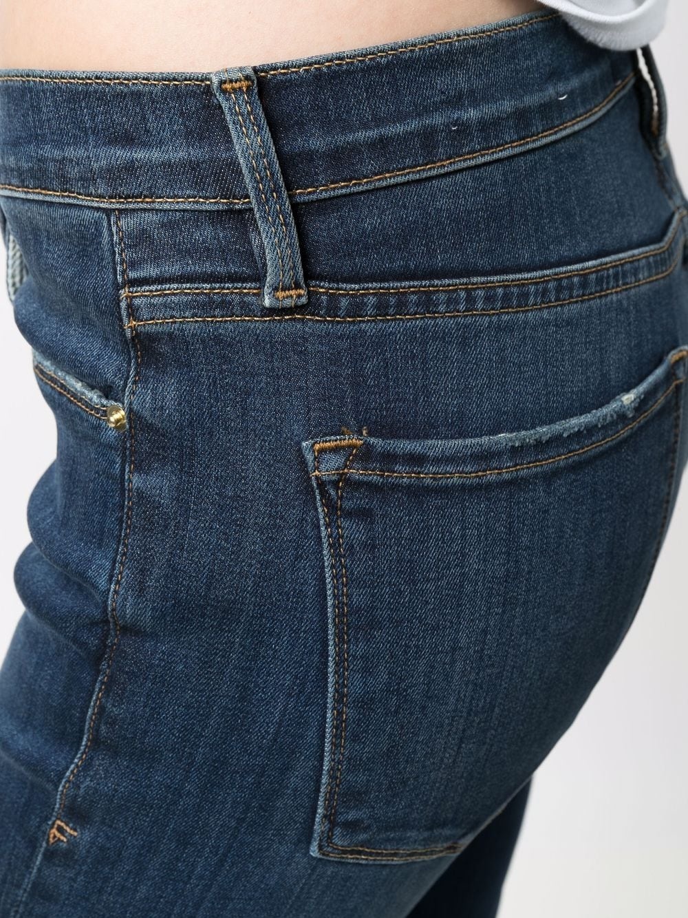 mid-rise straight-leg jeans - 5