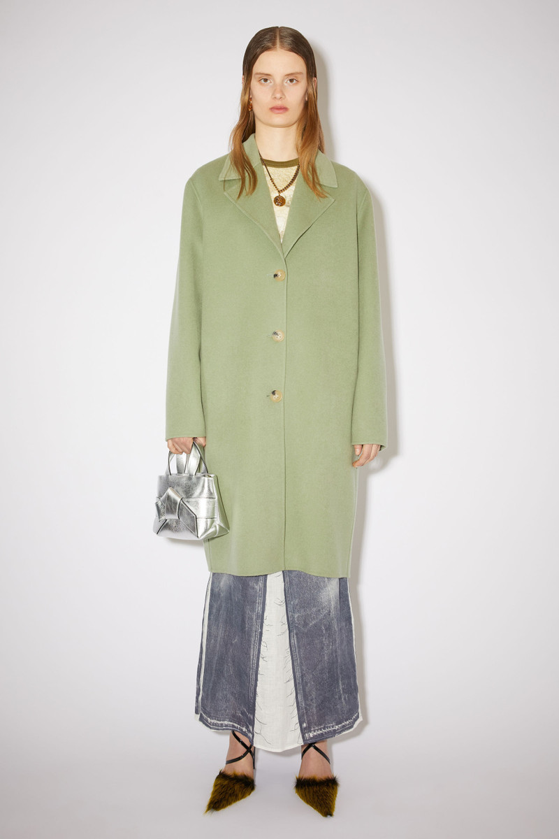 Acne Studios Single-breasted coat - Dusty green outlook