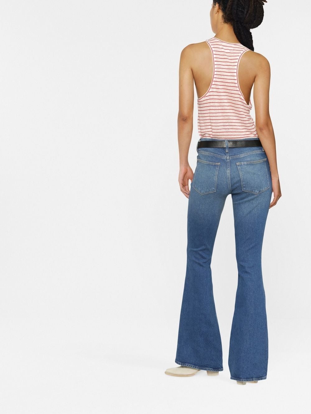 Sdcr Blu Medio flared jeans - 4