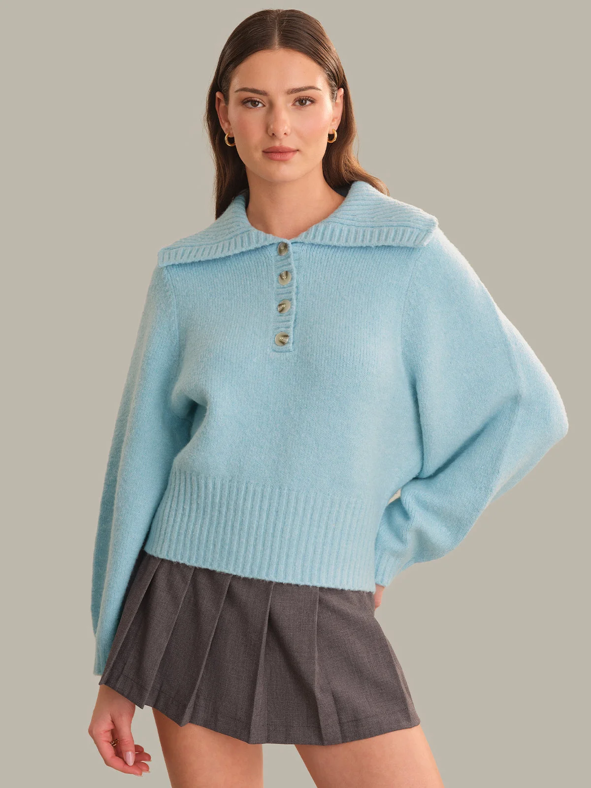 Susannah Lofty Button Henley - 1