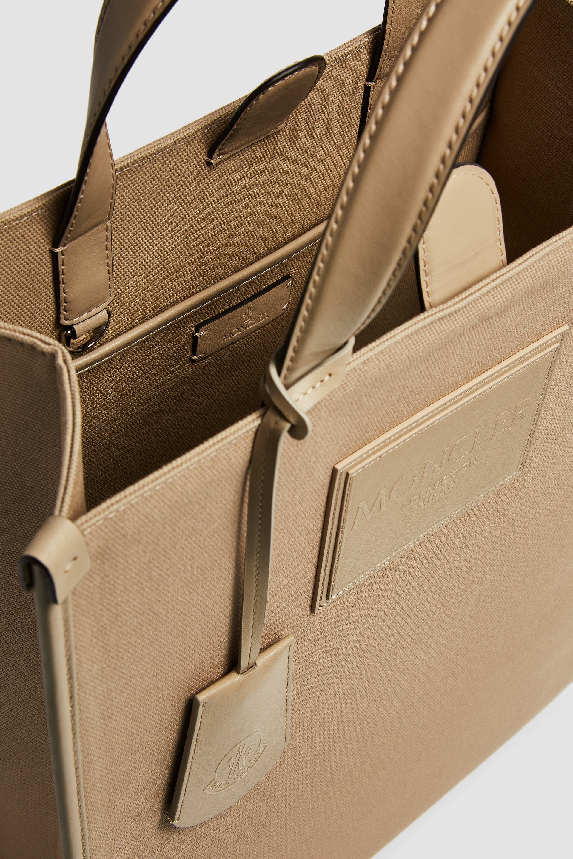 Alanah Leather-Trimmed Canvas Tote Bag - 5