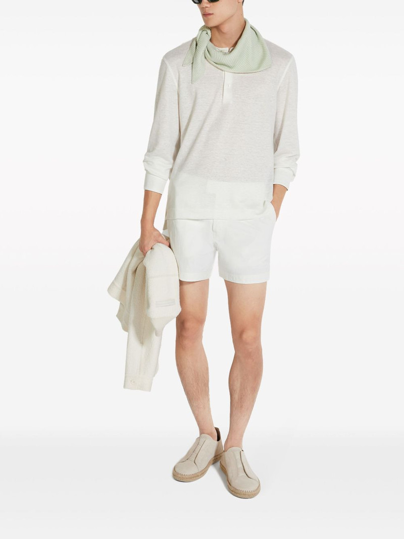 ZEGNA 232 ROAD BRAND MARK SWIM SHORTS outlook