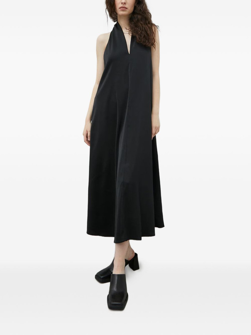 SAMSØE SAMSØE V-neck sleeveless midi dress outlook
