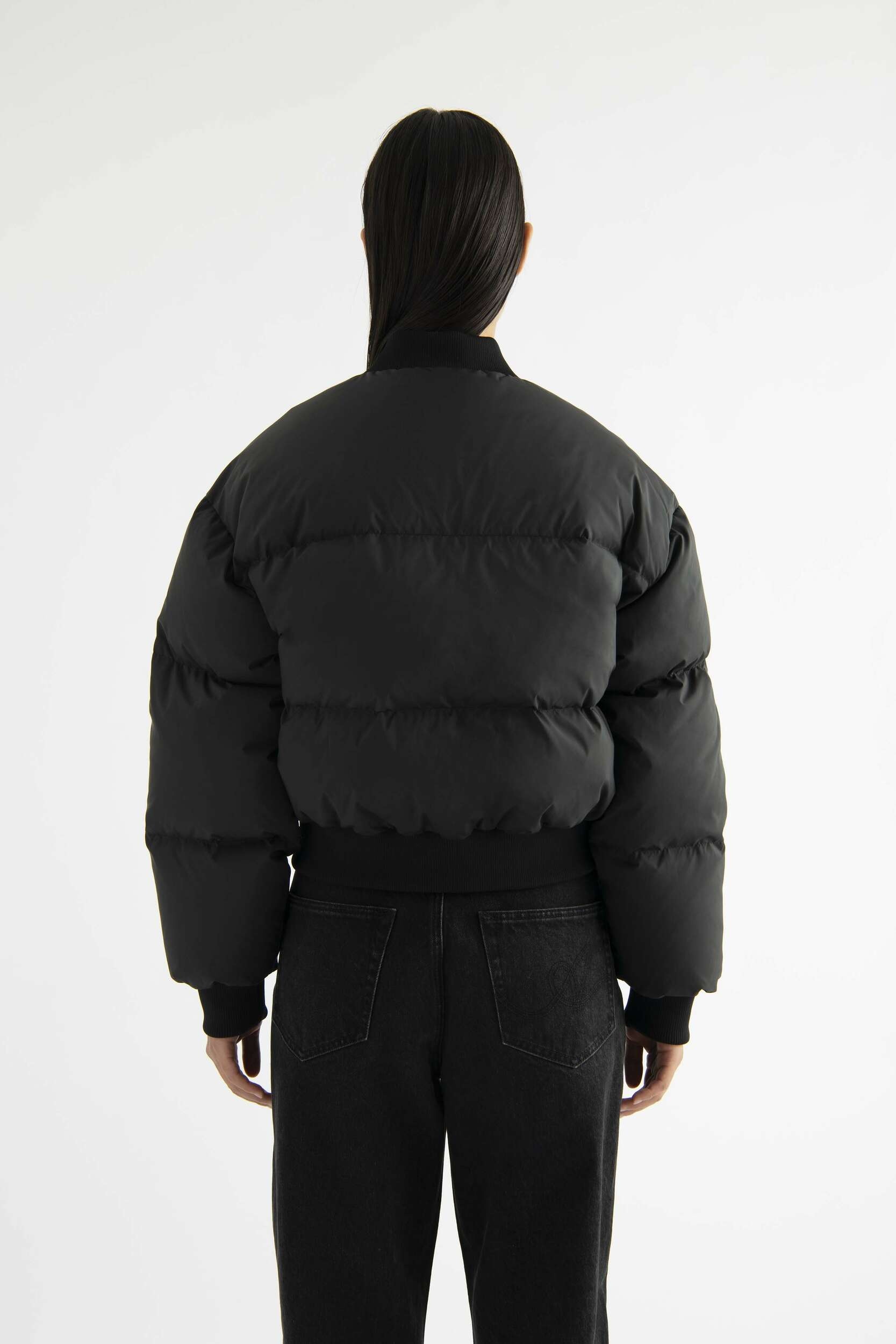 Zoe Down Bomber Jacket - 3