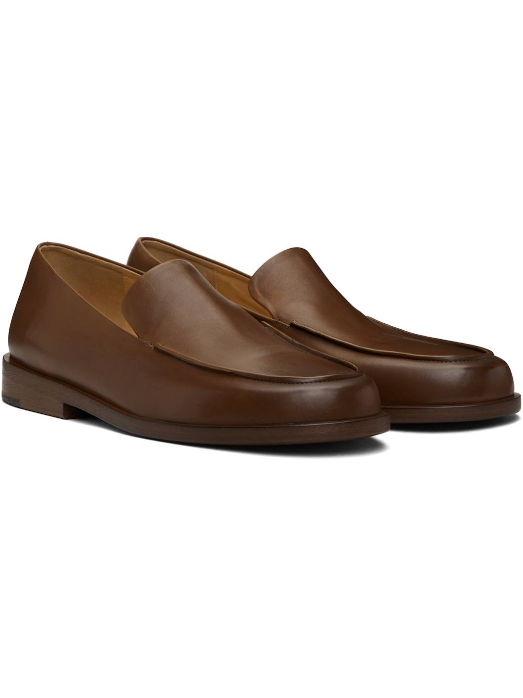 Brown Mocasso Loafers - 4