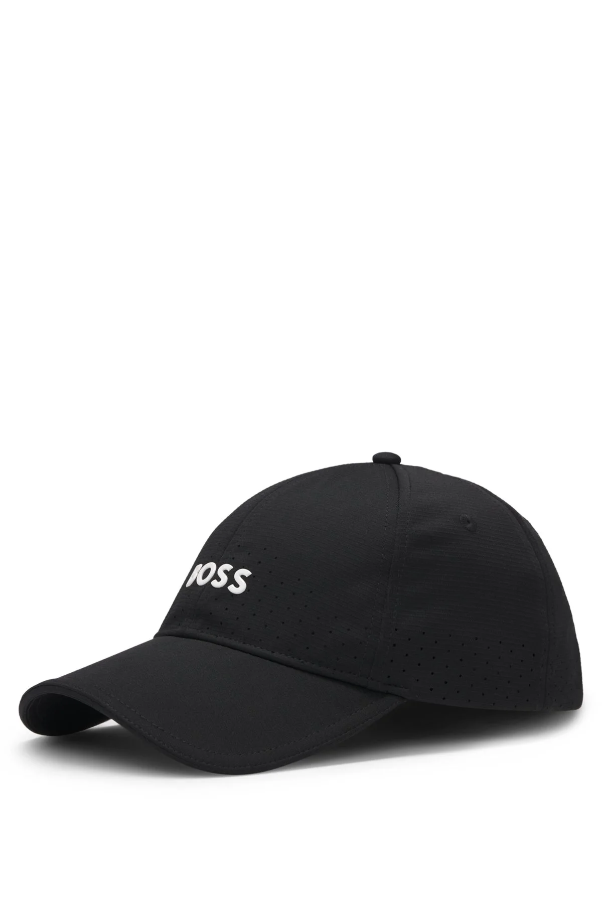 PERFORATED CAP WITH GLOSS LOGO - 1
