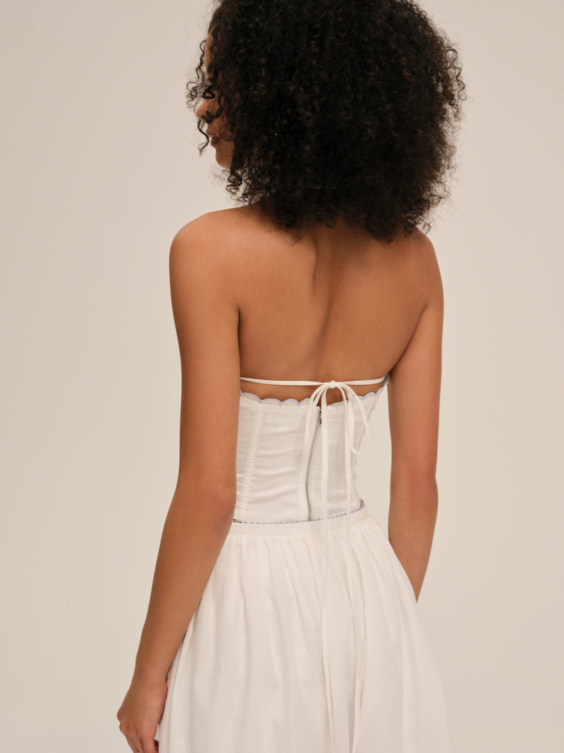 Tea Time Poplin Bustier 4