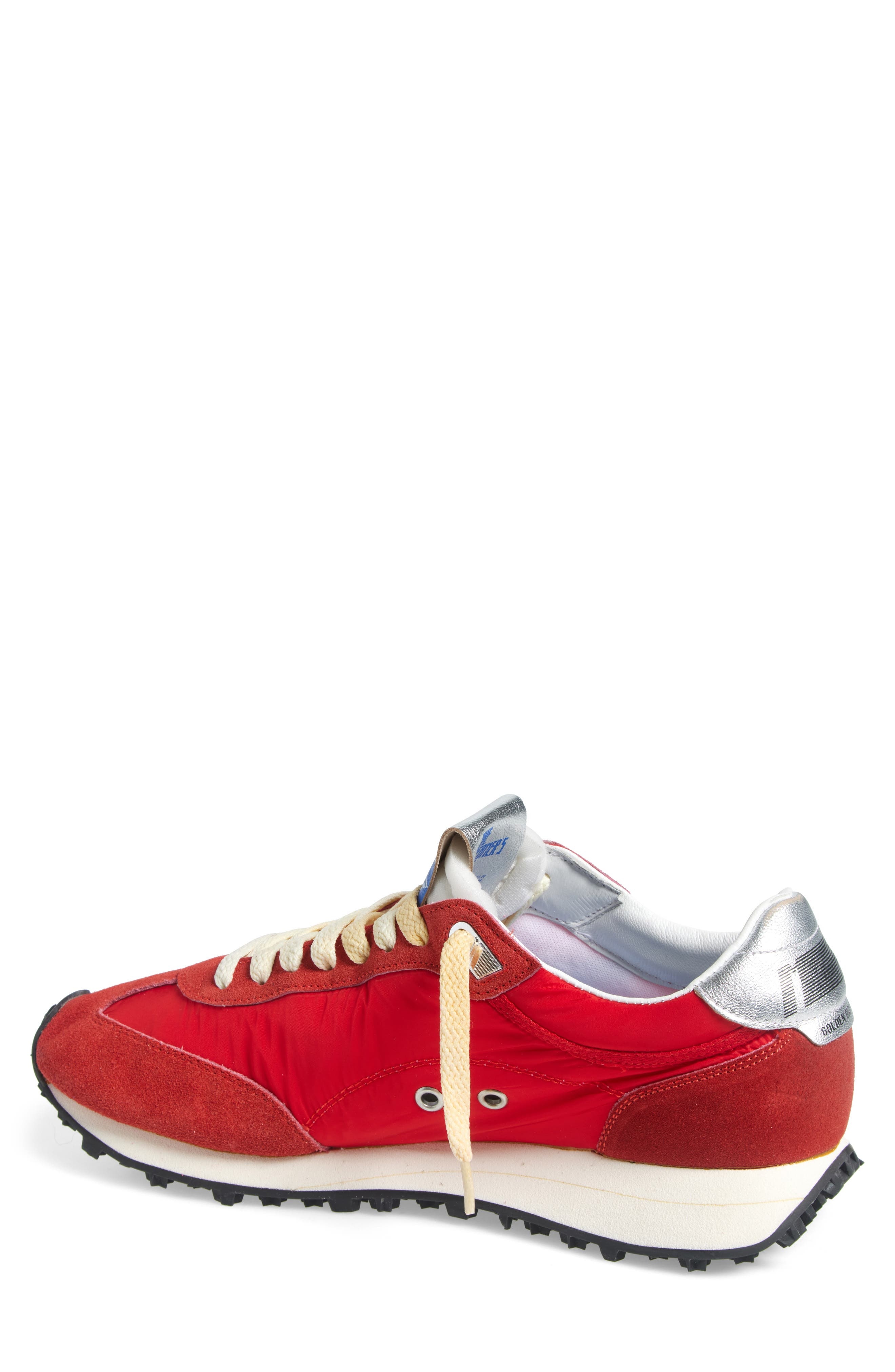 Golden Goose Running Sole Sneaker in Red/Silver at Nordstrom - 2