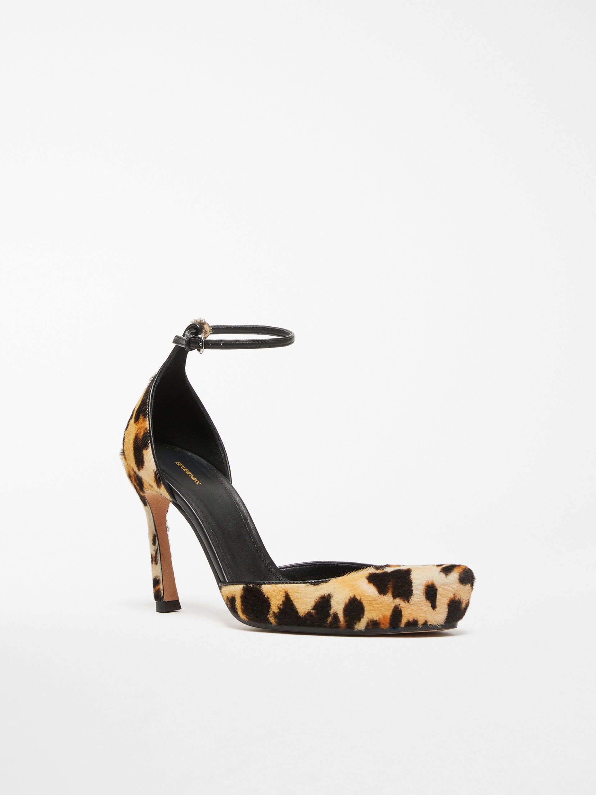CESTINO Animal-print court shoes with strap - 2