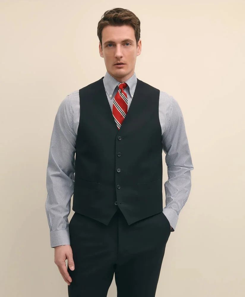 Brooks Brothers Explorer Collection Wool Suit Vest - 1