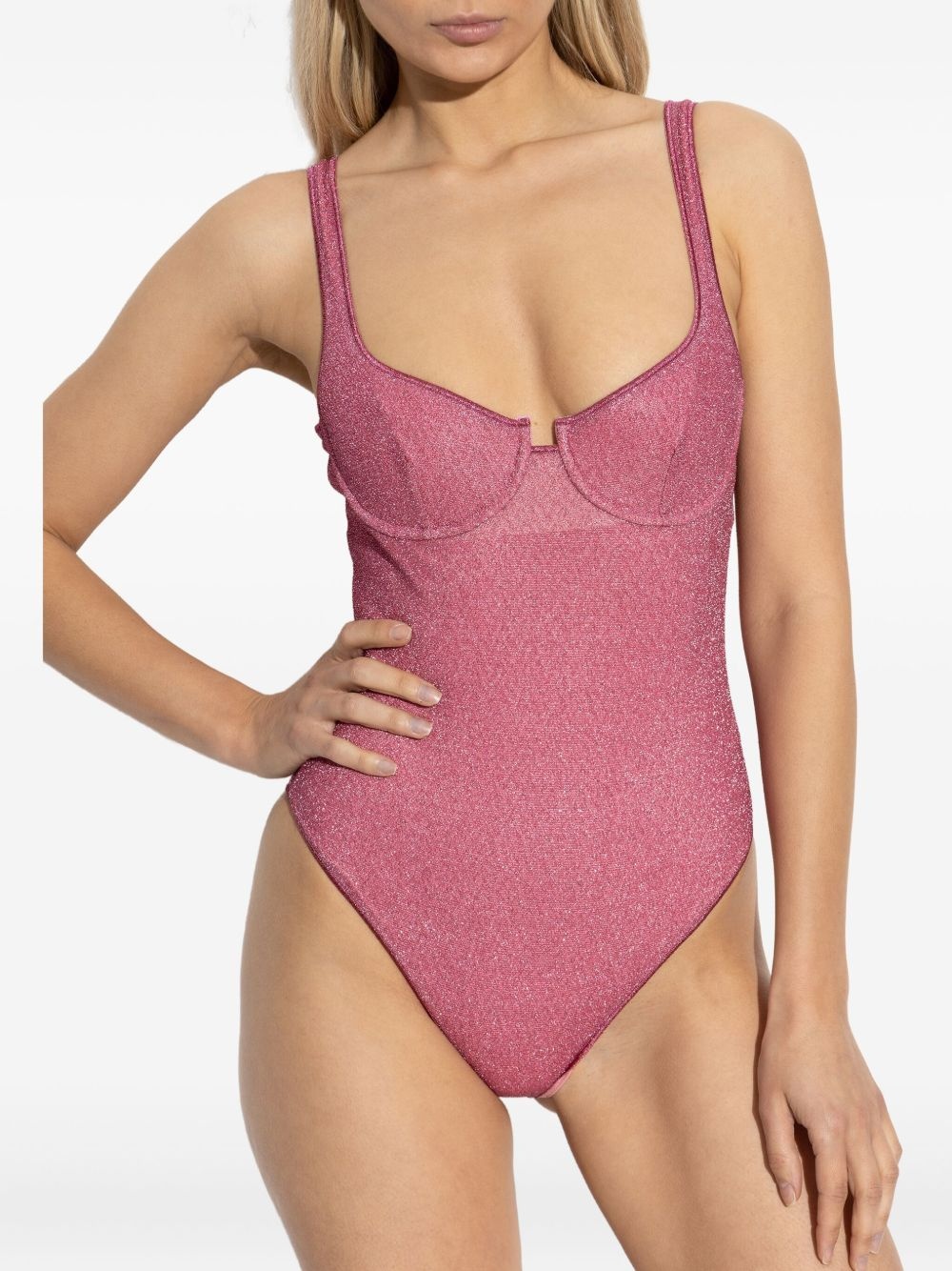 glitter underwired swimsuit - 3
