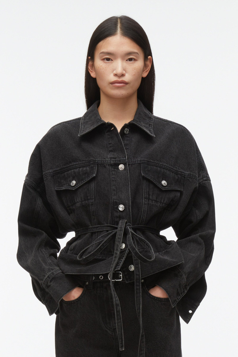 3.1 Phillip Lim Denim Boxy Jacket outlook