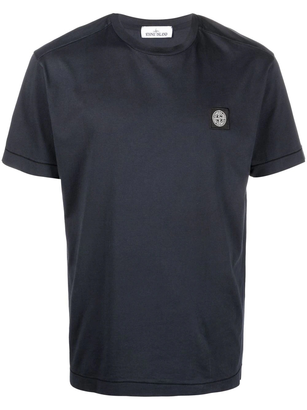 Compass-motif cotton T-shirt - 1