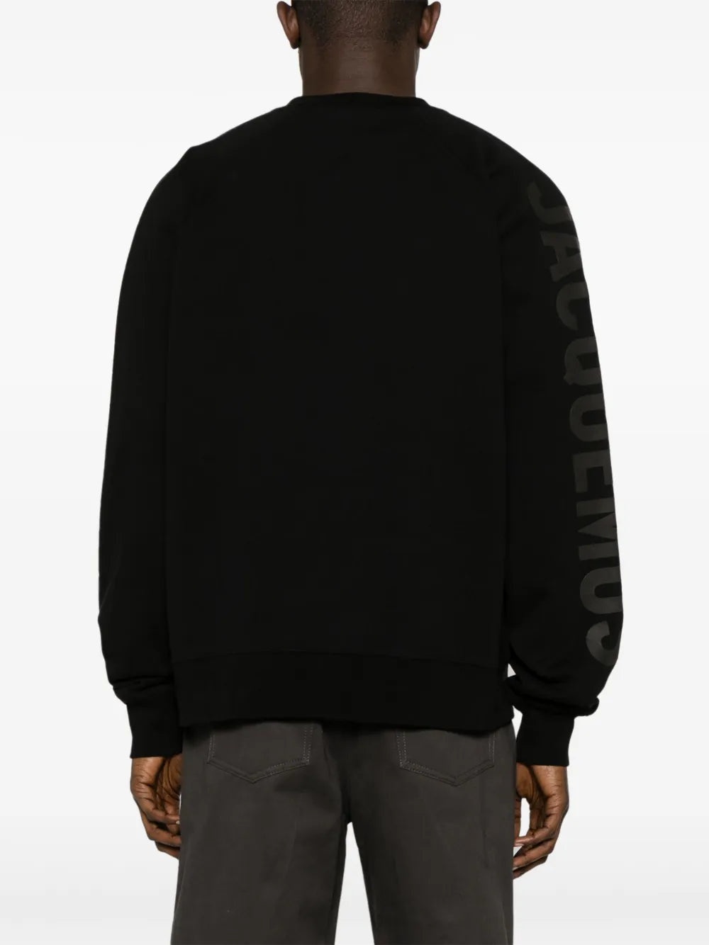 Jacquemus Men Top Le Sweatshirt Typo With Print - 4