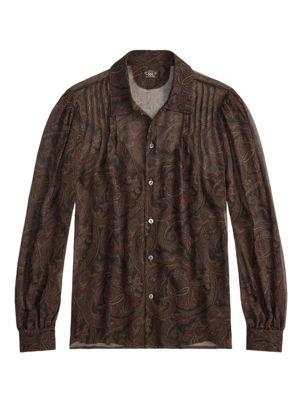 paisley-print shirt - 1