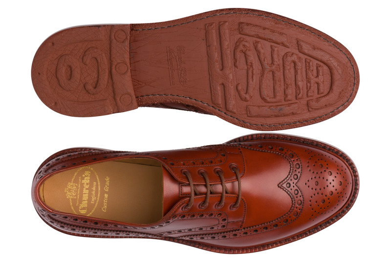 Horsham
Prestige Calf Leather Derby Brogue Tan 3