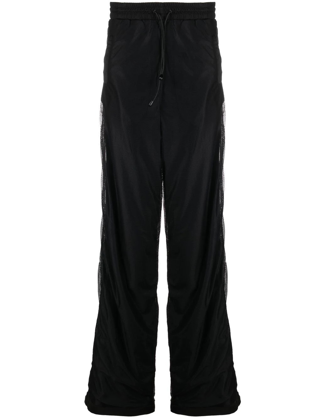 straight-leg track pants - 1