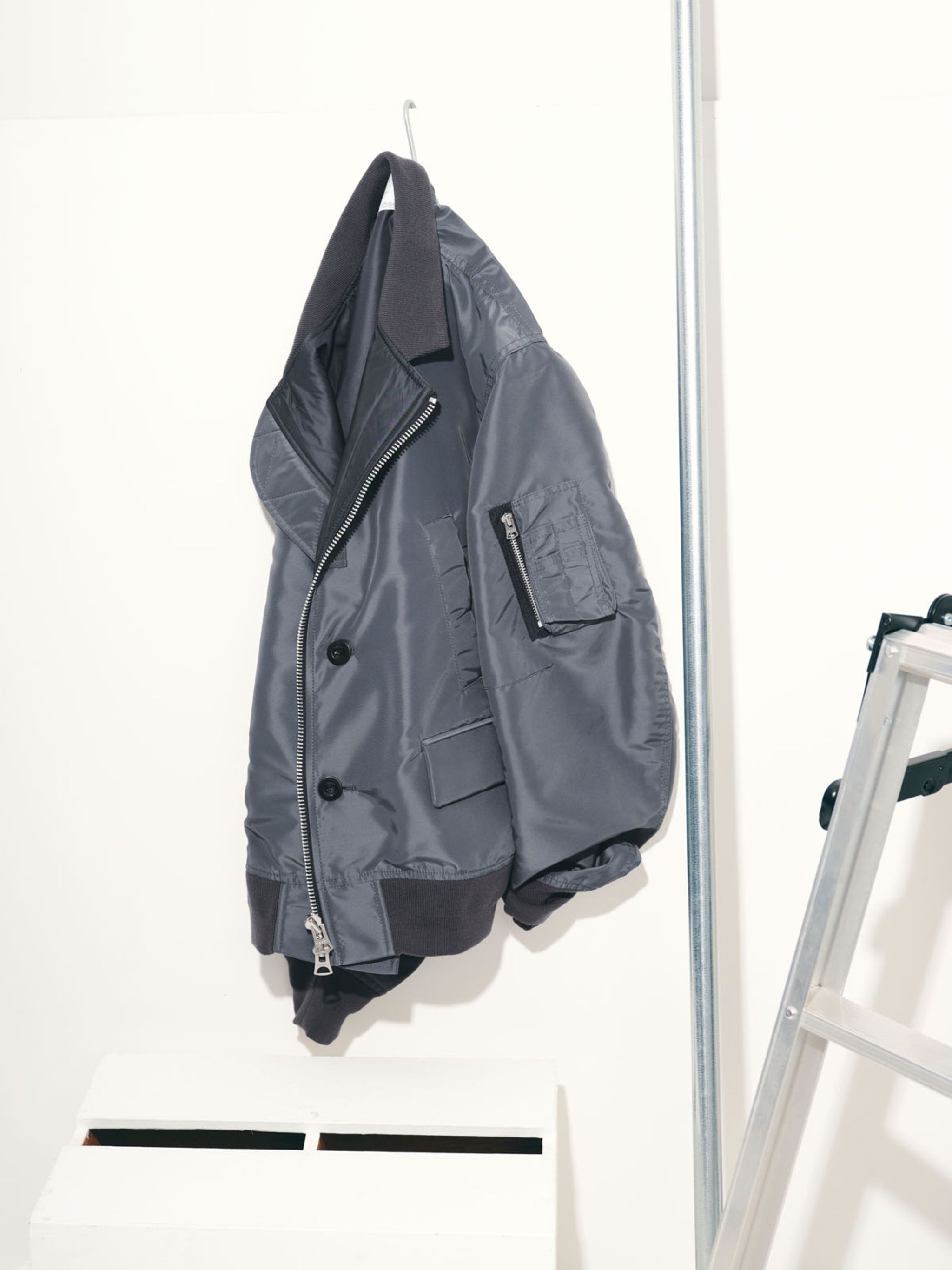 【希少サイズ】　Sacai Nylon Twill Jacket size1 sacai Nylon Twill Jacket | REVERSIBLE