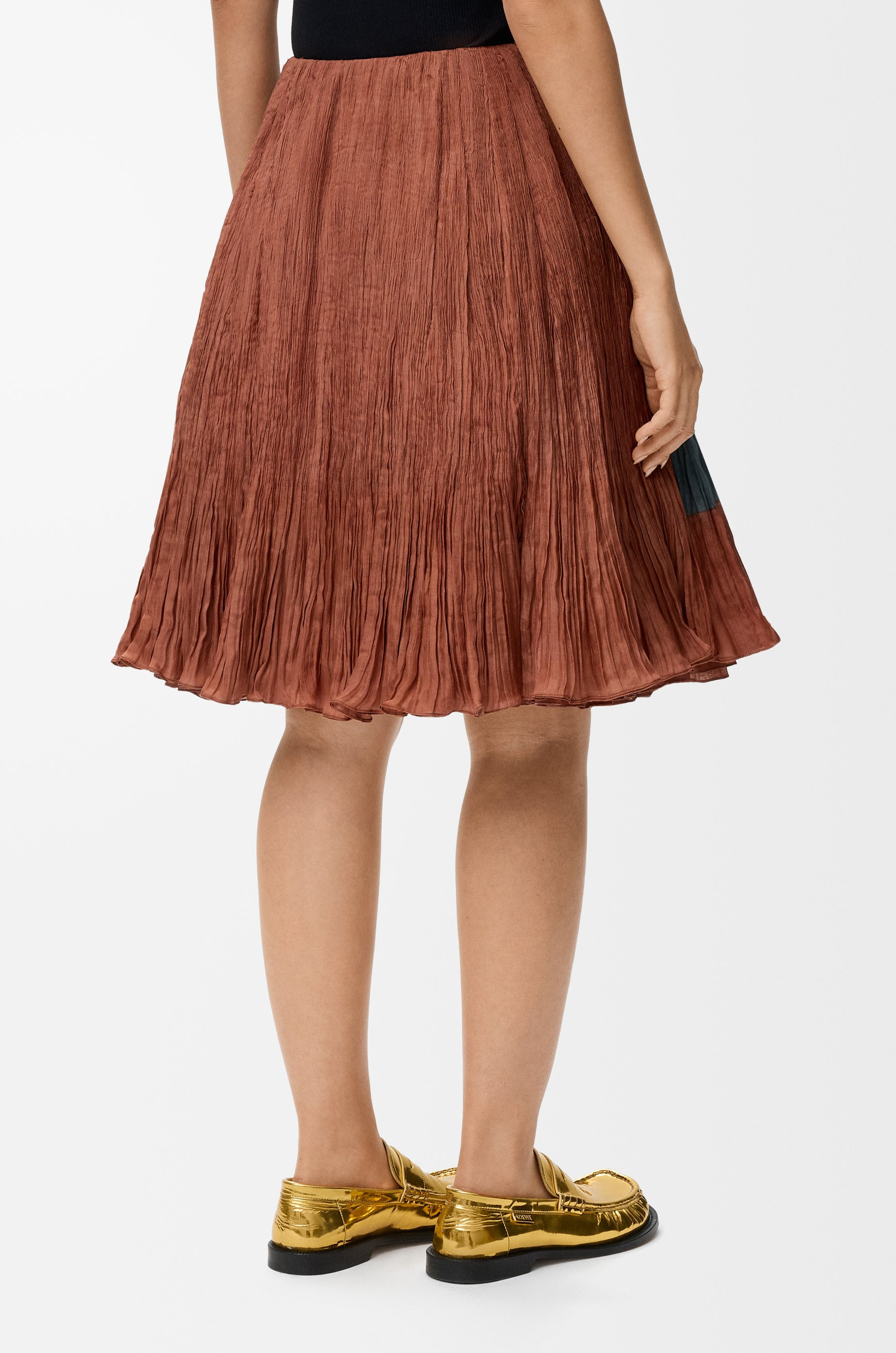 Skirt in silk blend - 4
