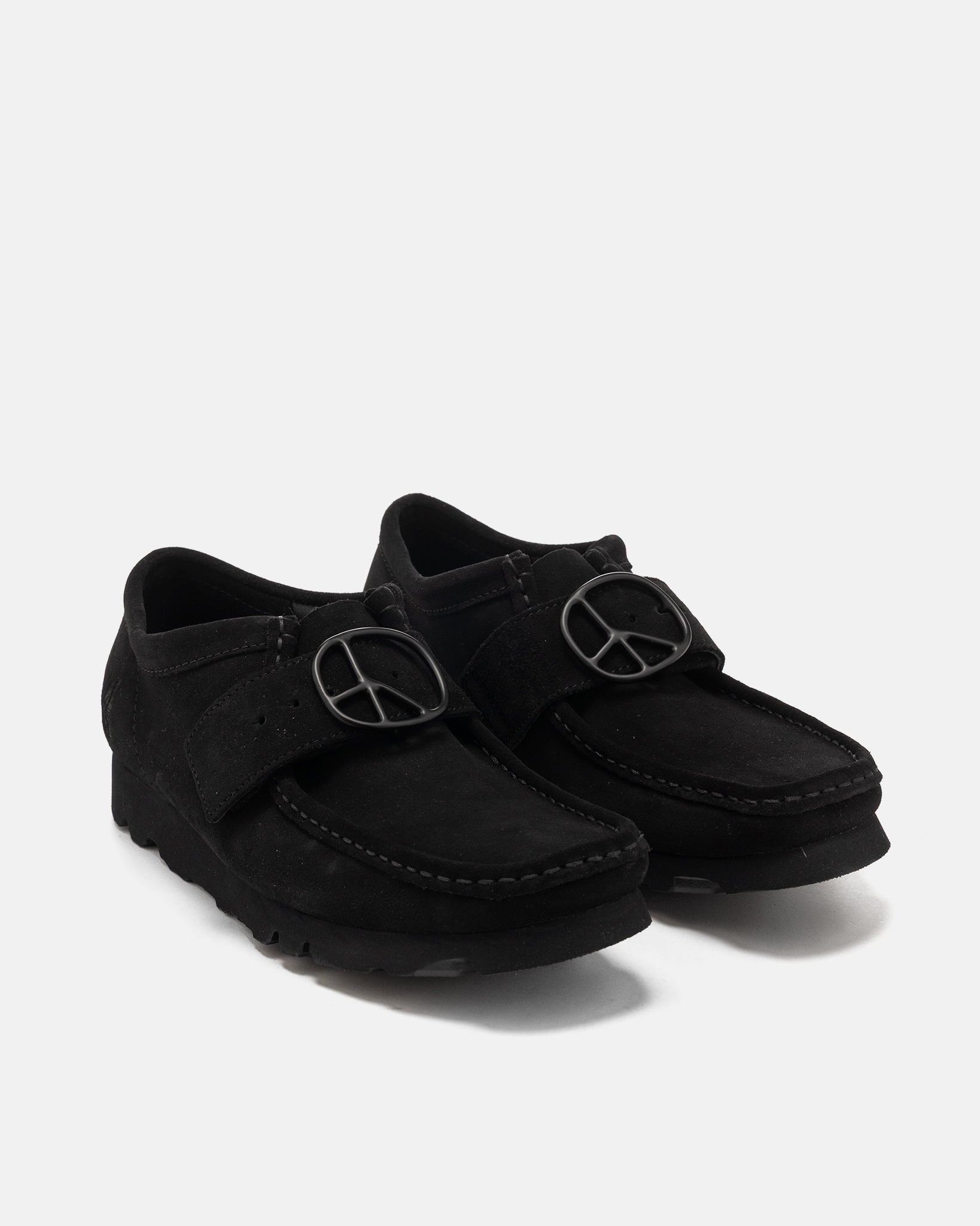 x Needles Walla Strap Lo Black Suede - 2