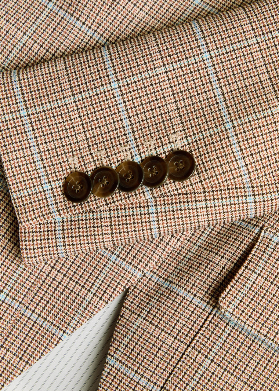 Veronica Beard Orrin Hounds Tooth Woven Jacket - 5
