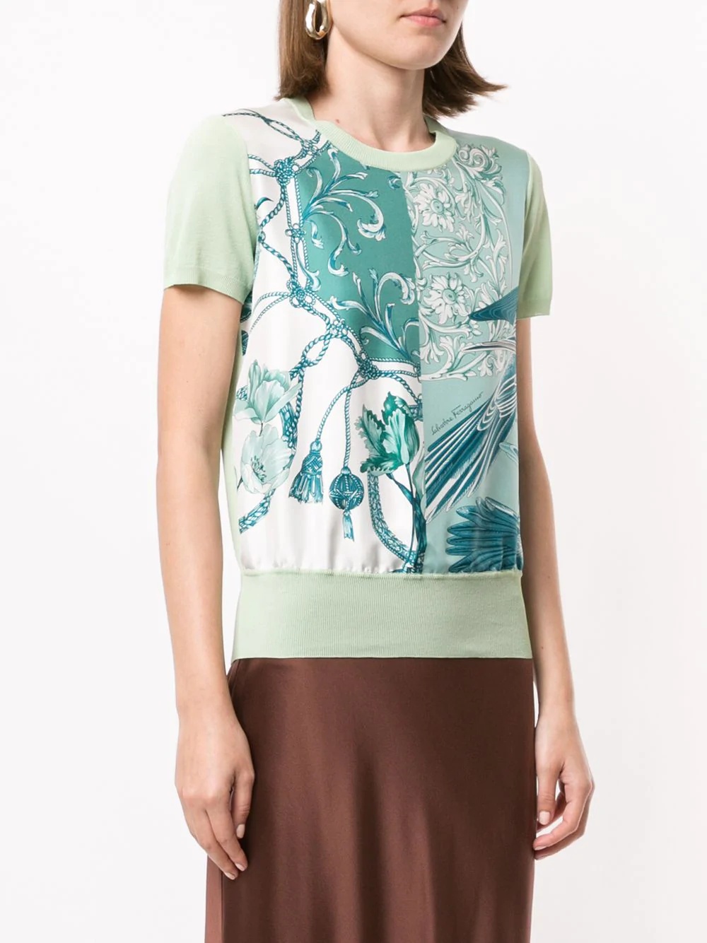 short sleeved printed T-shirt - 3