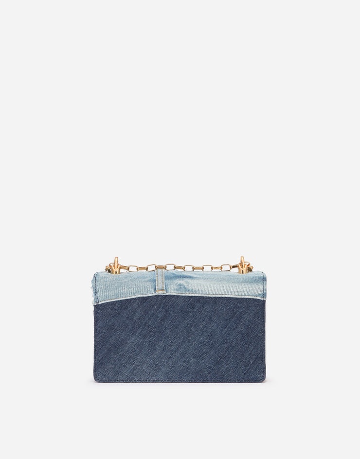 DG Girls bag in patchwork denim and plain calfskin - 4