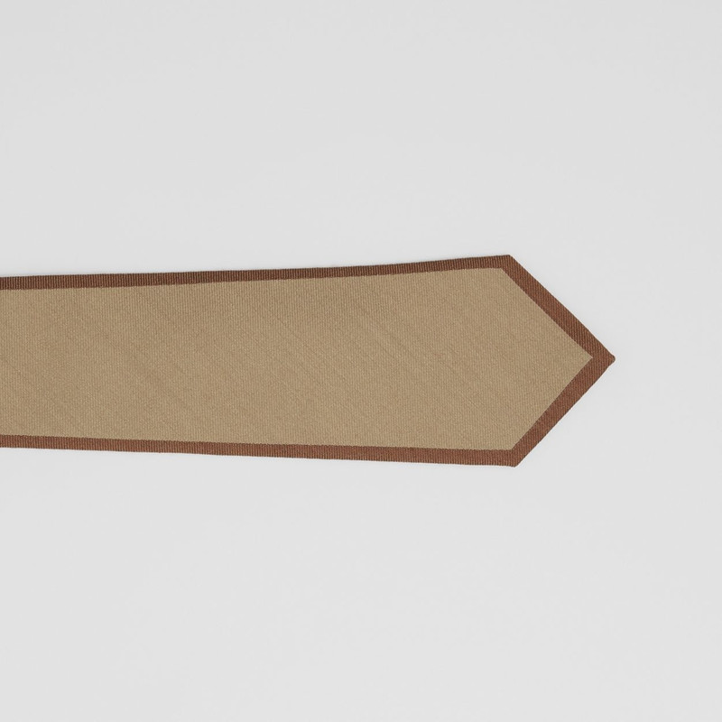 Burberry Classic Cut Logo Detail Wool Silk Tie outlook