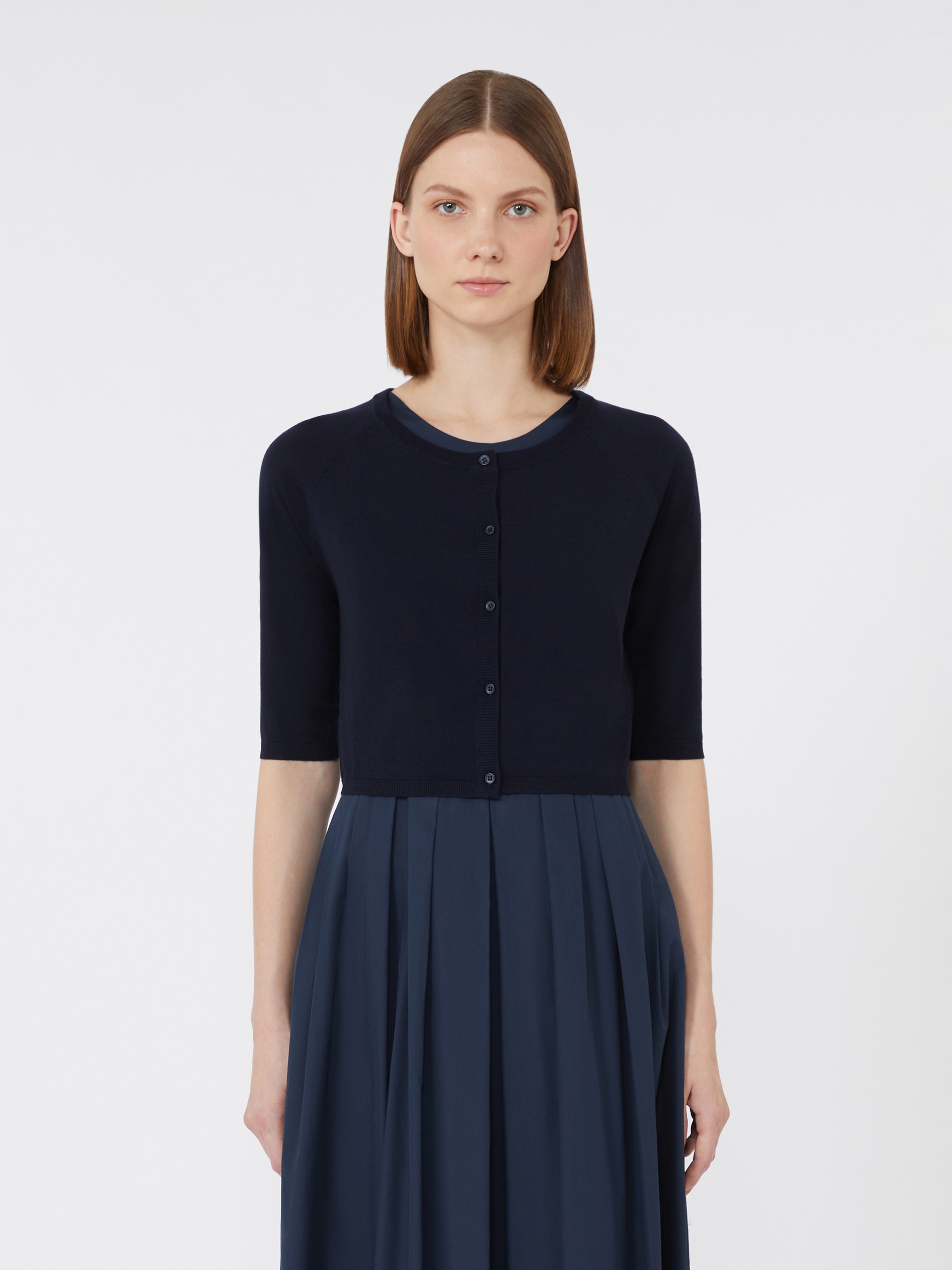 CLASSIC Short wool cardigan - 3